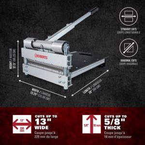 13" (33cm) PRECISIONCUTS™ PRO MULTI-FLOOR CUTTER