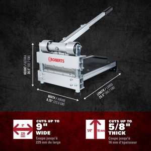 9" (22.86 cm) PRECISIONCUTS™ PRO MULTI-FLOOR CUTTER