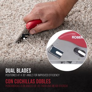 CUSHION BACK CARPET CUTTER