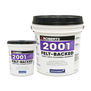 2001 FELT-BACKED SHEET VINYL FLOORING ADHESIVE