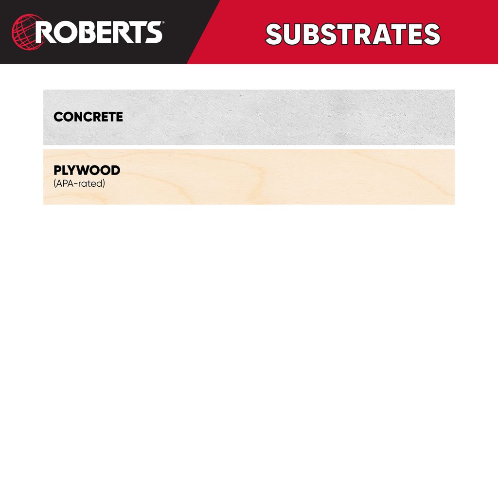 7250 CORK UNDERLAYMENT PROFESSIONAL-GRADE ADHESIVE - Roberts Consolidated