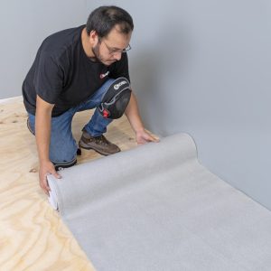 SOUND BARRICADE UNDERLAYMENT