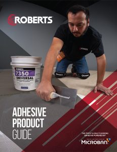 ROBERTS 2024 Adhesive Product Guide Cover Image