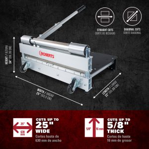 25" PRECISIONCUTS™ PRO MULTI-FLOOR CUTTER